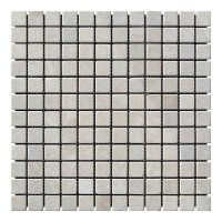 Мозаичная плитка мрамор Victoria Beige (23х23x6 мм) Стареная/Валтованная